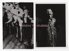Marlene Dietrich 1959 Paris Stage Performance – Vintage 2 Photo Set picture