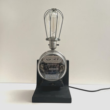 Antique 1920s Westinghouse OB Electric Watthour Meter Steampunk Industrial Lamp picture