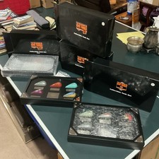 2004-06 “Tis The Season To Give Tanks” Harley Davidson Ornament Sets & 2 wallets picture