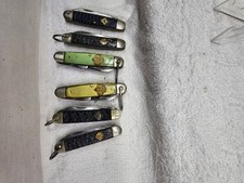 Lot of 6 vintage Boy7Girl scout knives picture
