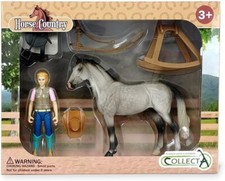 CollectA Horse Country Western Rider and Horse Set # 84245 picture