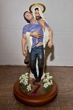 The Masterpiece Peace Collection “Forgiven” Limited Edition Statue Jesus READ picture