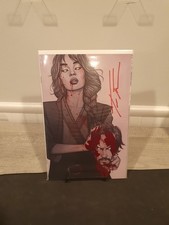 🔥 BRZRKR: THE BLEEDING TIDE #1 🔥 NYCC ’25 FRISON SIGNED SPOT FOIL VIRGIN ⚡ picture