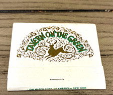 Tavern on the Green Matchbook Cover w/ Matches, Central Park West, New York picture