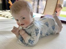 Antique German Hertwig Victorian Piano Baby Boy Statue From 1880s picture