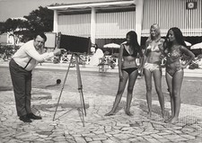 1969 Actor Raymond Devos Becomes a Fashion Photographer for Beauties Photo picture