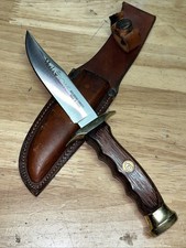 Muela Bowie Knife 7.5” Fixed Blade W/Sheath - 4” Blade- 440 Stainless - SHARP picture