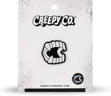 NEW Creepy Co. CHOMPERS Enamel PIN Vampire Teeth Lapel Spooky Flare Halloween picture