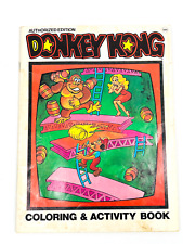 vtg 1982 Nintendo Atari King Donkey Kong Color Activity Book RARE COVER picture