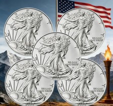 Bundle of 10 US Mint 20251oz ...999 American Eagle picture
