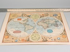Vintage LITHO Reproductions of 3 Ancient World Maps by Rand McNally 16
