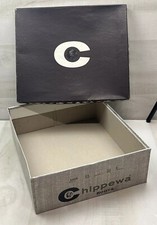 Chippewa Boots Box ONLY Vintage Advertising Collectable picture