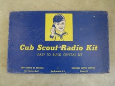 Vintage Cub Scout Radio Kit No. 1894 In Original Box picture
