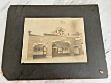 Antique 1913 Cabinet Card Sycamore Nickelodeon Movie Theater Columbus Ohio 11x14 picture
