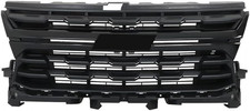 Front Bumper Grille Upper Grill Fit for Chevy Colorado 2021-2022 Gloss Black picture