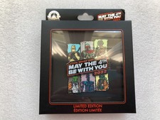 Disney 2022 - May the 4th Be With You' Jumbo Pin - Bounty Hunters Pin picture