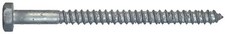 812082 Hot Dipped Galavanized Hex Lag Screw, 3/8 x 8-Inch, 50-Pack picture