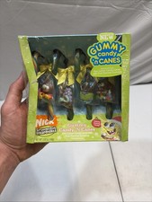 2003 Viacom Frankford Jelly Planet SPONGEBOB Candy N Canes SEALED EXTREMELY RARE picture