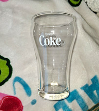 VINTAGE NOS NIB 12 Libbey Promo Coca-Cola Enjoy Coke 10oz Bell Glasses  With Box picture