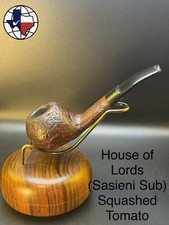 Vintage House Of Lords (Sasieni Sub) Squashed Tomato Tobacco Pipe picture