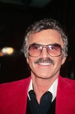 Burt Reynolds at the book signing for his autobiography at a Barne- Old Photo picture