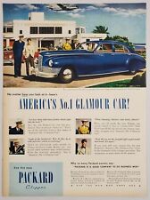 1946 Print Ad New Packard Clipper Pan American Airways Jet in Flight picture