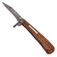 Antique George Wostenholm & Son IXL Hunter's Companion Double Bladed Knife picture