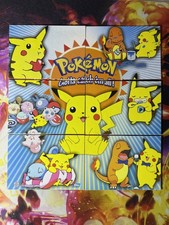 Vintage Pokémon Topps Johto TV Animation Puzzle Set Pikachu Team Rocket 1999 picture