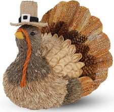 Thanksgiving Turkey Decor for Table Centerpiece picture