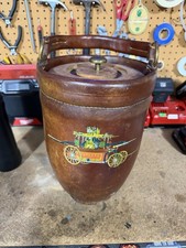 Cairns and Brother leather ice bucket  picture
