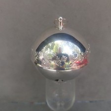 Wallace Sleigh Bell 1977 Christmas Ornament Silver Plate picture