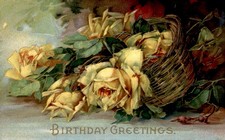 Birthday Greetings to Albert Nottzs, Marcus, Iowa, 1909 Postcard picture