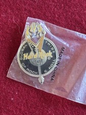 Hard Rock Cafe Global Tribe of Rock & Roll Torch Guitar Pin LE #6900/10000 NEW picture