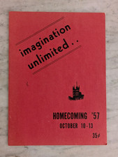 1957 Northern Illinois University Football Homecoming Book Dekalb  IL Photos picture