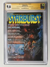 Starburst The Howling CGC Signature Series Dante, Picardo, Balaski, Wallace 9.6 picture