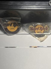 Vintage Hard Rock Cafe Boston Pin Magnet Set Deadstock Sealed HRC Memorabilia picture