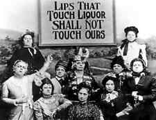 1901 Lips That Touch Liquor Prohibition Old Grayscale Photo 11 x 17 Reprint picture