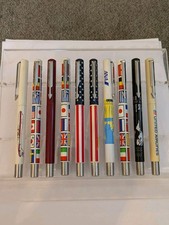 vtg 10x Parker Vector Rollerball Pen Lot - Will Need Refills picture