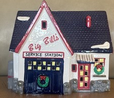 Vintage Dept 56 Original Snow Village “Service Station” 5128-4 picture