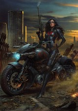 Gi Joe A Real American Hero #117 SDCC Markovic Baroness Variant picture