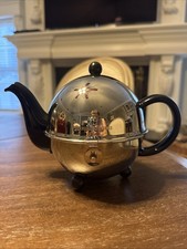 Mariage Frères Black Insulated Art Deco 1930 Small Teapot 3 cups picture