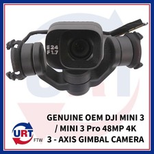 GENUINE OEM DJI MINI 3/ MINI 3 Pro 48MP/4K 3 - AXIS GIMBAL CAMERA #191593# picture