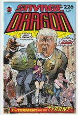 Savage Dragon #226 - Erik Larsen Donald Trump Cover - Image Comics 2017 picture