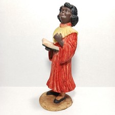 Vtg. Suanti Galleries Black Americana Gospel Choir Singer Figurine Combine Ship  picture