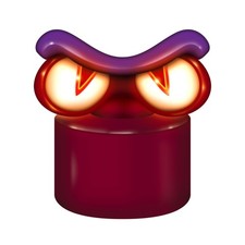 Haunted Hedge Halloween Decoration with Lighted Eyes and Sounds - Fun World picture