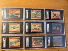1941-1942 WS Corp And 1930s WH Brady Vintage Wartime Cards WW2 picture