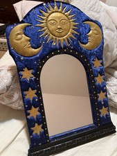 Michaels Viral Bound By Magic Celestial Wall Mirror Moon Sun Stars Witch Velvet picture