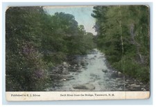 1913 Swift River from the Bridge, Tamworth, New Hampshire NH Antique Postcard picture