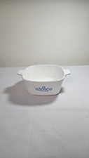 Rare Vtg Corning Ware Blue Cornflower P-1-B, P-1 1/2-B, P-1 3/4-B casserole set picture
