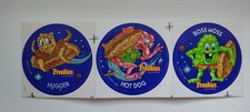 Vintage 1987 Ralston FREAKIES Cereal STICKERS Boss Moss, Hot Dog, & Hugger picture